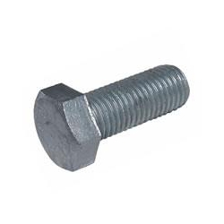 Hexagon Head High Tensile Set Screws Galvanised DIN 933