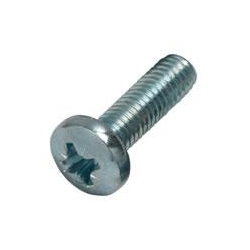 Mild Steel Pan Pozi Machine Screws DIN 7986