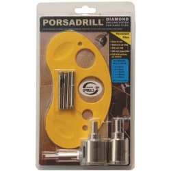 Porsadrill Diamond Drilling System for hard tiles