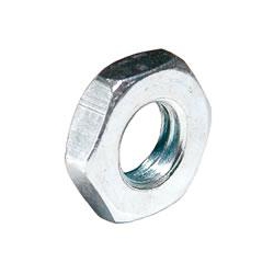 Hexagon Lock (half) Nut Mild Steel Bright Zinc Plated, Grade 4, DIN 439 B