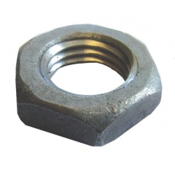 Hexagon Lock (half) Nut Mild Steel Galvanised DIN 439 B