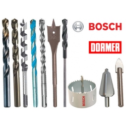 Drill Bits Dormer A002 HSS, Bosch SDS etc