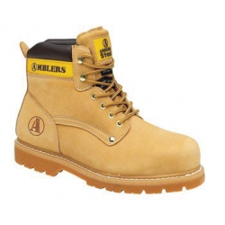 Tan Welted Safety Boot