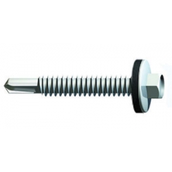 Timco Hex Self Drill Screws Steel Heavy Steel up to 12mm with washer