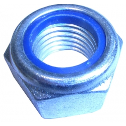 Type T, Grade 10 Hexagon Nyloc Nuts Steel Zinc Plated,  DIN 985