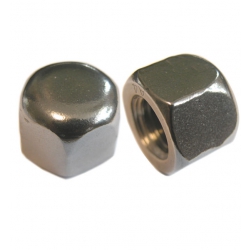 Cap Nuts, Steel Bright Zinc Plated DIN 917 