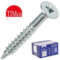 Timco Twin-Threaded Countersunk Pozi  Woodscrews