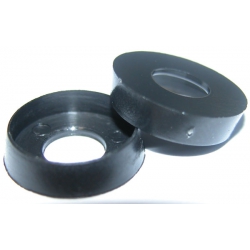 M6 Data Rack Cup Washers, Black