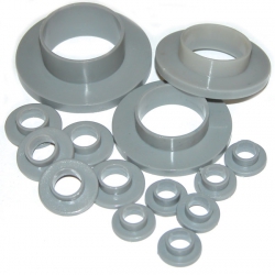 Nylon Flanged / Shoulder Isolation Washers