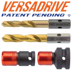 HMT VersaDrive HSS Drill Bits & ImpactaTaps Threading Taps