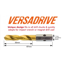 VersaDrive Cobalt Drill Bits - 50mm Drill Depth