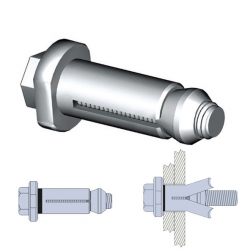 Lindapter Type HB Hollo-Bolt Galvanised