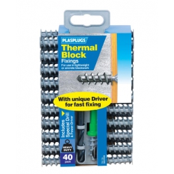 Plasplugs SSCP558 Thermal Block Fixings