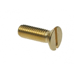 Brass Countersunk Slotted Machine Screws DIN 963