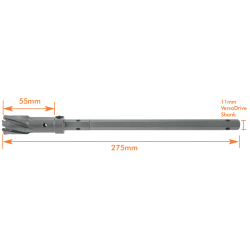 Versadrive Super Long 275mm Rebar Holesaw 55mm