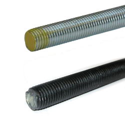 High Tensile Grade 8.8 Studding (Threaded Rod), Bright Zinc Plated & Self Colour