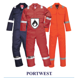 Portwest Premium Flame Resistant Coveralls