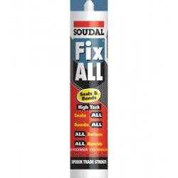 Soudal Fix All High Tack Adhesive White (Fixall) 290ml