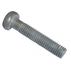 M8 x 40 Saddle Bolt Galv (for D section palisade)