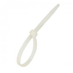 4.5 x 160 White Cable Ties, Packed in 100's