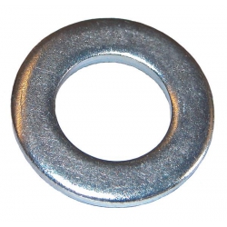 M4 Mild Steel Form A Flat Washer Bright Zinc Plated DIN 125 - 1A (4.3x9x0.8mm)