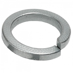 M20 Square Section Spring Washer, Steel Bright Zinc Plated, DIN 7980