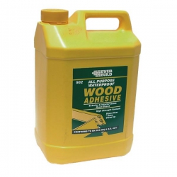 Everbuild 502 Waterproof Woodglue 5 Litre (collection / own van delivery only)