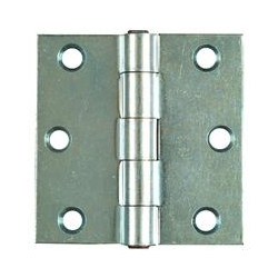 Hinge, Light Cranked Steel Butt 3" (pair)