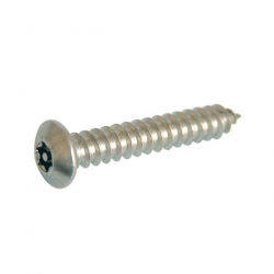 No. 6 x 3/4" (3.5 x 19mm) Button Self Tapping Screws Resistorx Stainless Steel (A2 304) TX-10H