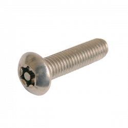 M5 x 12 Button Head Machine Screw Resistorx Stainless Steel (A2 304) TX-25H