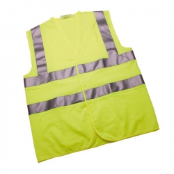 Hi-Vis Warning Waistcoat Large EN471 Class 2 Yellow