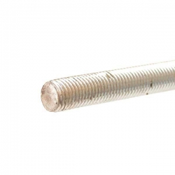 M30 x 1 Metre Mild Steel Studding (Threaded Rod) Grade 4.6 Bright Zinc Plated DIN 975