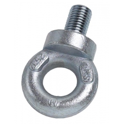 M30 Collared Eyebolt, 44mm eye, zinc plated BS4278