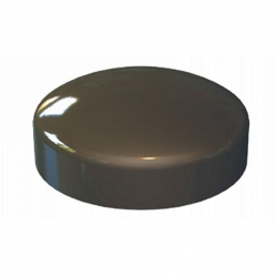 Brown Plastidome Screw Cap Cover, Suits Screws 6,8,10 or 3.5-5mm