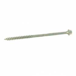 Timco 6.7 x 150 8mm Hexagon Head IN-DEX Screw Green