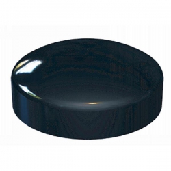 Black Plastidome Screw Cap Cover, Suits Screws 6,8,10 or 3.5-5mm