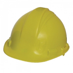 Builders Site Helmet Hard Hat (Yellow) to EN 397:1995