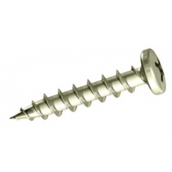 4.3 x 16 Timco PVC Friction Stay Self Drill Screw Stainless Steel