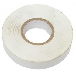 19mm x 20 metre Insulation Tape White PVC