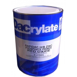 Dacrylate H/B Phosphate Red Oxide Primer 13-90 5 Litre Can (collection / own van delivery only)