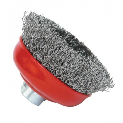 Bosch 100mm Crimped Wire Cup Brush P/No. 1 608 614 011