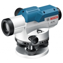 Bosch GOL26D Optical Level + Leveling Rod + Tripod