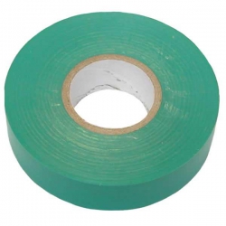 19mm x 20 metre Insulation Tape Green PVC