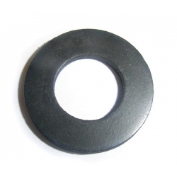 M12 Form A Black Rubber Washer (24mm x 2mm)