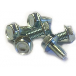 M6 x 12  Hexagon Head Taptite alternative screws, Steel Bright Zinc Plated DIN 7500