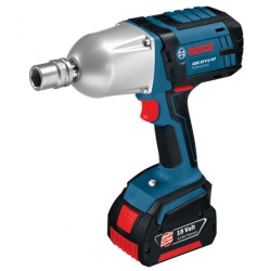 BOSCH GDS 18V-LI HI-Torque Cordless Impact Wrench 2 x 5.0Ah Batteries in an L-Boxx