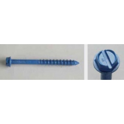 6.3 x 45 5/16" Hexagon Head Blue Masonry Anchor, Climaseal Finish, 921502