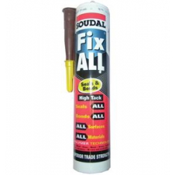 Soudal Fix All High Tack Adhesive Brown (Fixall) 290ml