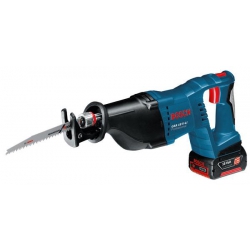 Bosch GSA 18V-LI Cordless Sabre Saw 2 x 5.0Ah batteries in an L-Boxx