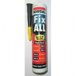 Soudal Fix All High Tack Adhesive Black (Fixall) 290ml